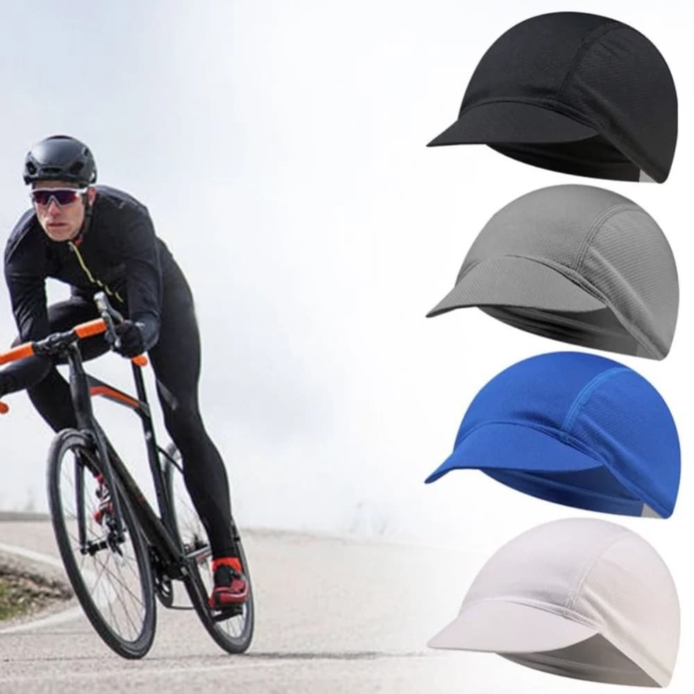 New Summer Cycling Hat with Visiera, UV Protection, Parasol Cover for Men and Women, Road Bike Subchase