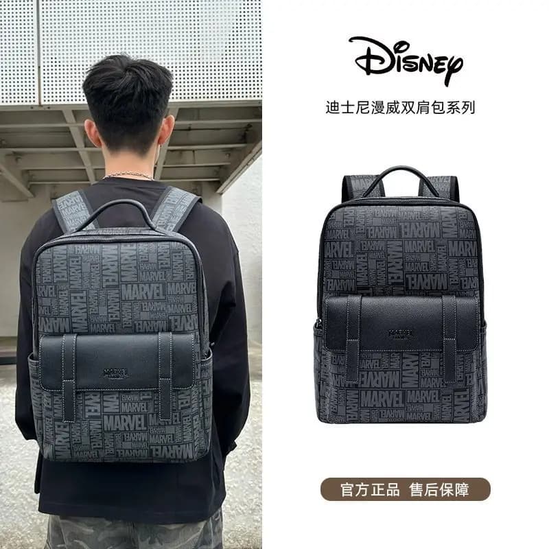 Zaino per studenti anime con merchandising dei film Marvel, zaino da viaggio per laptop casual da uomo, regalo di San Valentino