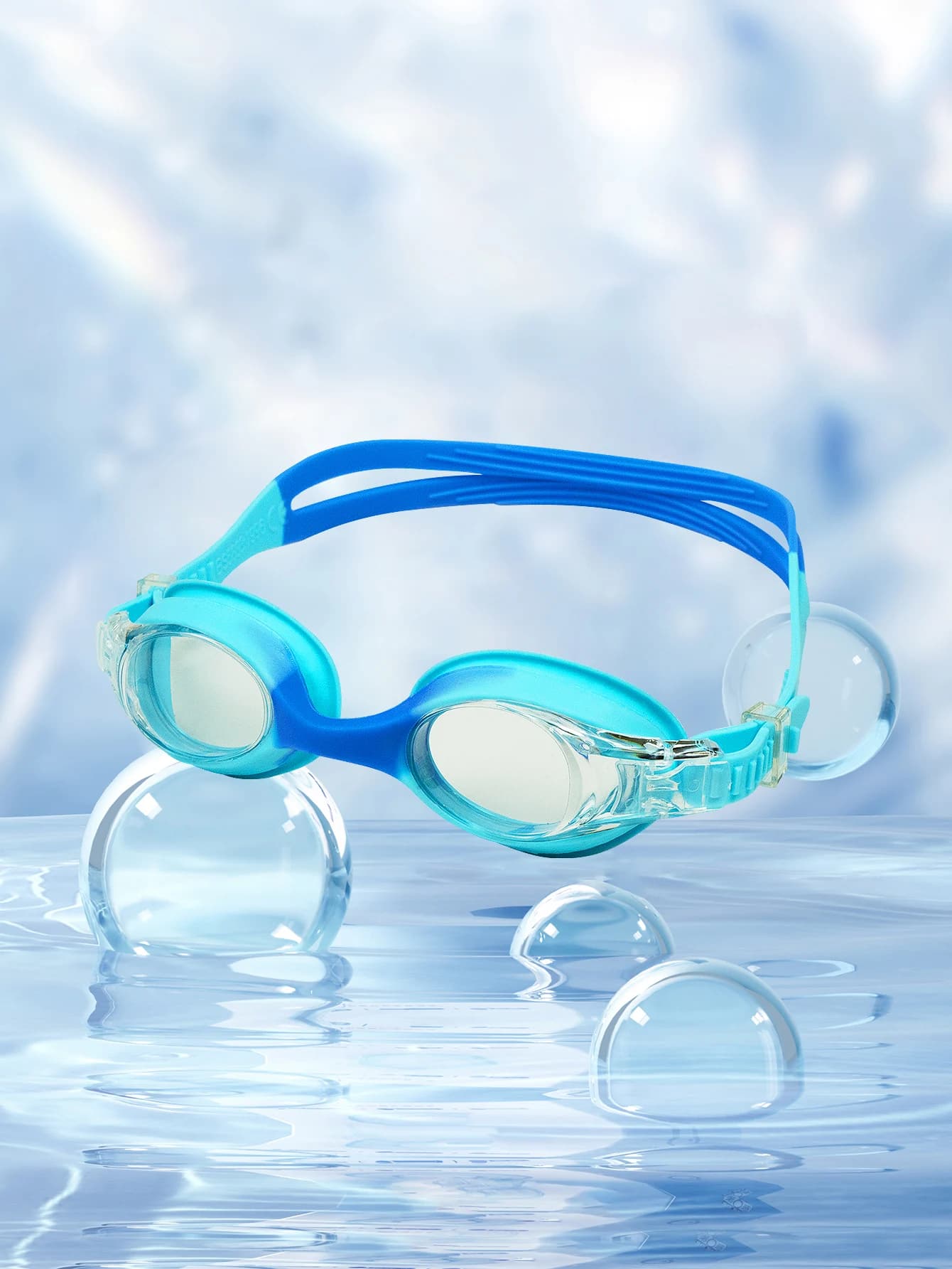 Swimming Goggles Anti Fog UV Protection Leakproof Silicone Adjustable Strap Swim Glasses Men Women Pool Open Water Swimming