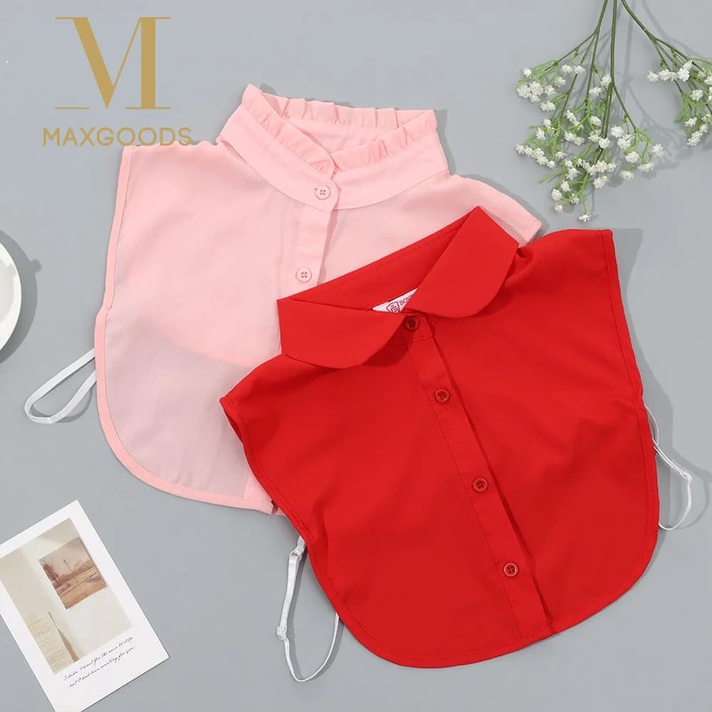Colletto Finto Staccabile in Pizzo per Uomo e Donna, Accessorio per Abbigliamento, Finto Colletto per Camicia, Blusa o Top