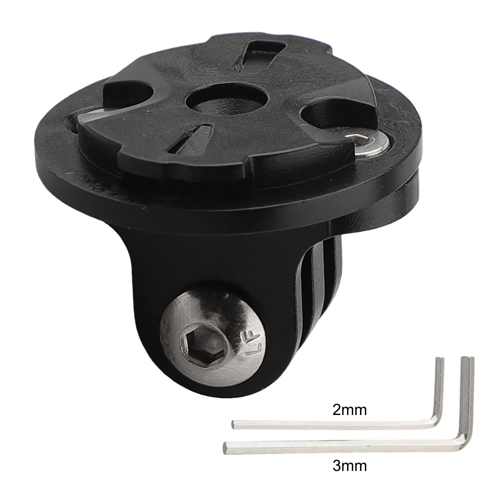 Supporto per fotocamera da bici per staffa di supporto per computer da bicicletta Garmin maschio/femmina Supporto per luce per fotocamera da bicicletta