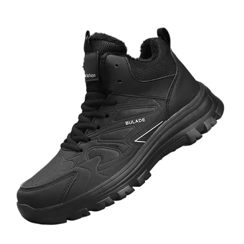 Scarpe da uomo Scarpe casual invernali Stivali stringati da uomo Scarpe da esterno per uomo