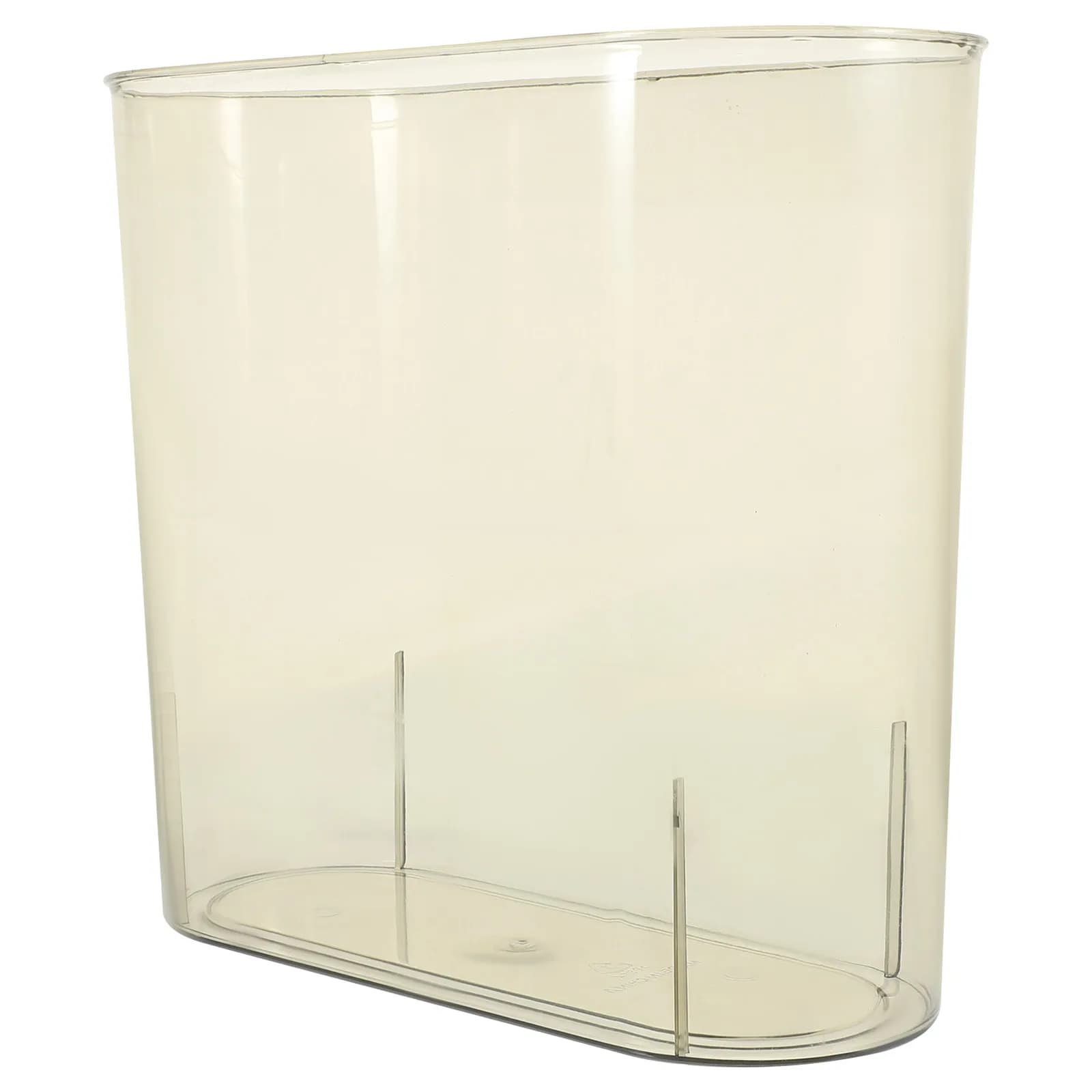 Clear Slim Trash Can Bathroom Garbage Container Plastic Waste Bin Rubbish Bin Household Trash Can Plastic Wastebasket