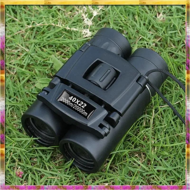 Budget-Friendly 40X22 HD Powerful Binoculars Long Range Folding Mini Telescope BAK4 FMC Optics For Hunting Sports Outdoor Campin