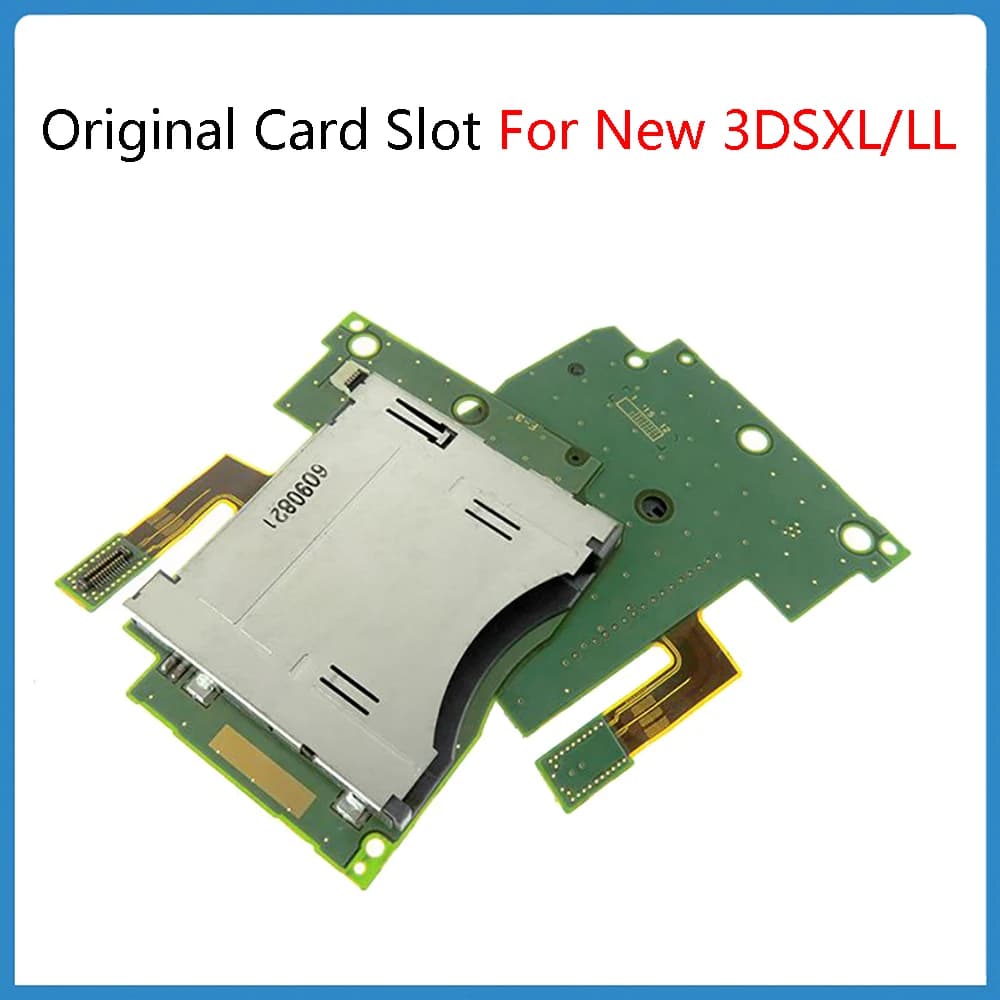 1 pz Slot per schede originale per Nintendo nuovo 3DSXL/LL gioco scheda madre Slot per schede presa presa parti di riparazione di ricambio