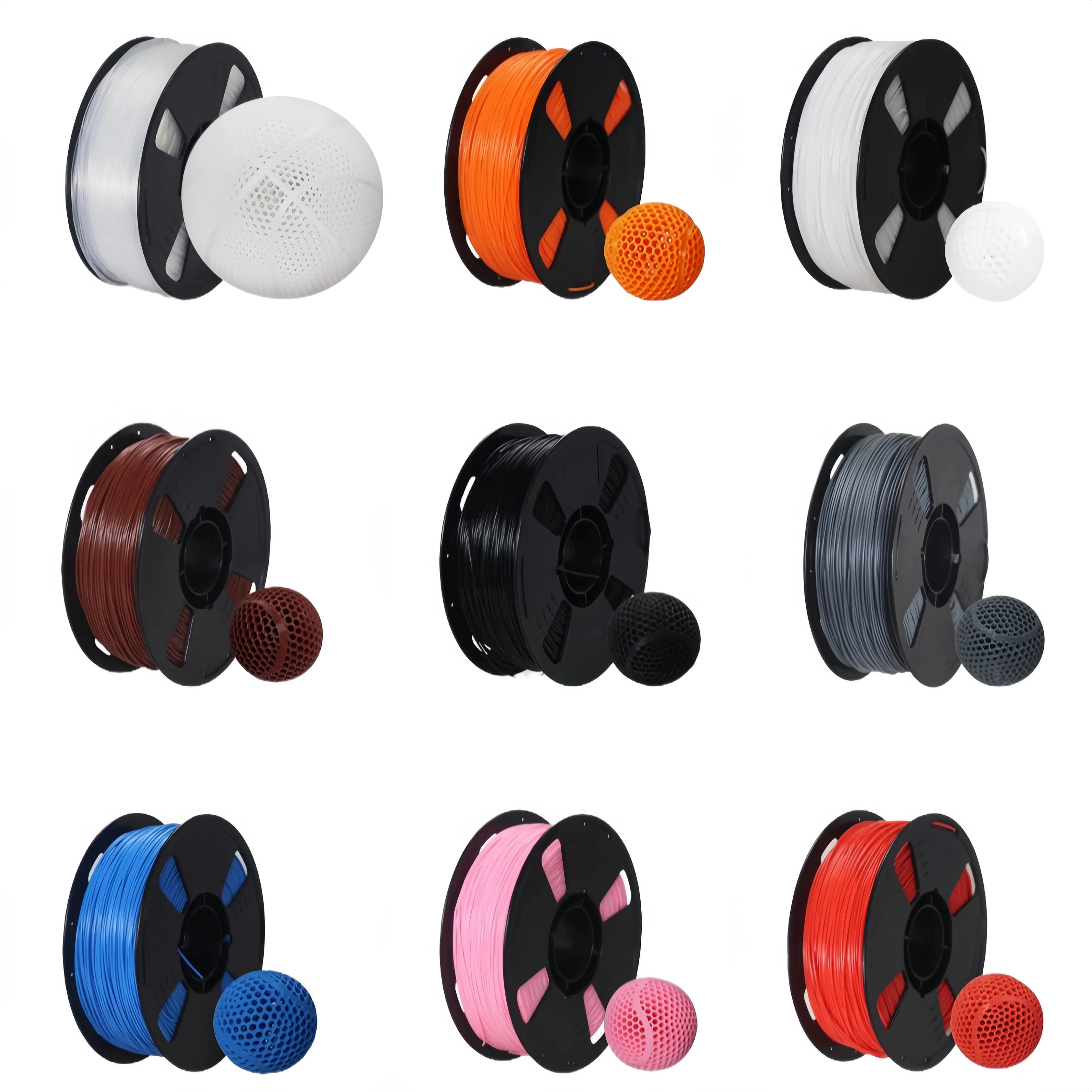 PEBA 200g Flexible Rebound PEBA 95A Elastic Filament for 3D Printing Filament TPU 95A