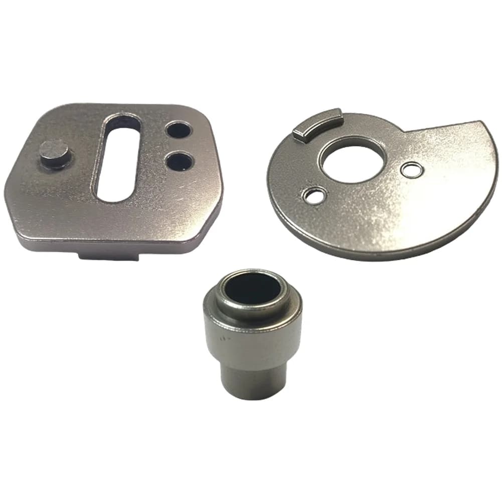 Alloy Tensioner Block Chainsaw Chain Tensioner For Outdoor Wood Cutting Silver Finish Coating Easy Installation Process