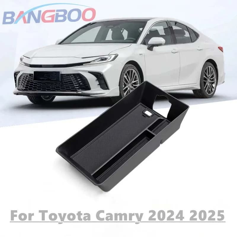 ABS Auto Bracciolo Console Bracciolo Centrale Scatola di Immagazzinaggio Organizzatore Adatto Per Toyota Camry 2024 2025 la 9a Generazione Box Bracciolo