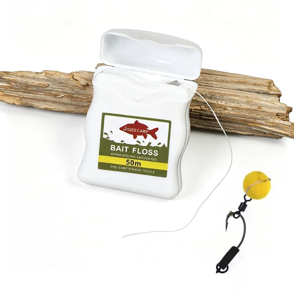 50 Metri/Scatola Filo per Esche da Pesca alla Carpa, Supporto per Boilies POP-UP, Chod Hair, Ronnie Rig, Method Feeder, Attrezzatura Terminale per la Pesca alla Carpa