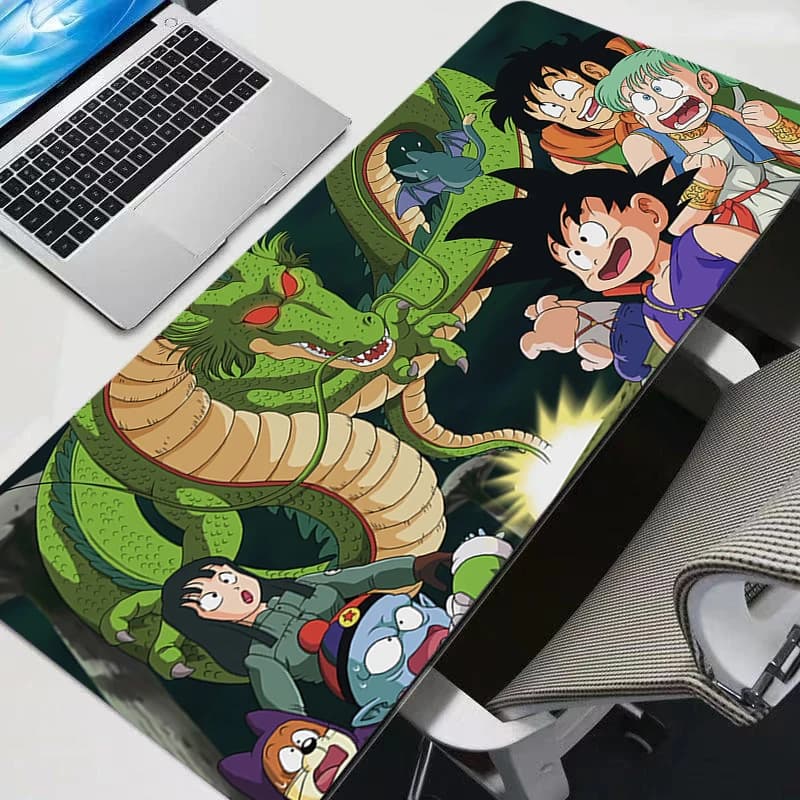 Gaming Mouse Pad Dragon Ball Son Goku Large Computer Mousepad Desk Mat PC Anime Carpet Keyboard Gamer Accessories Table