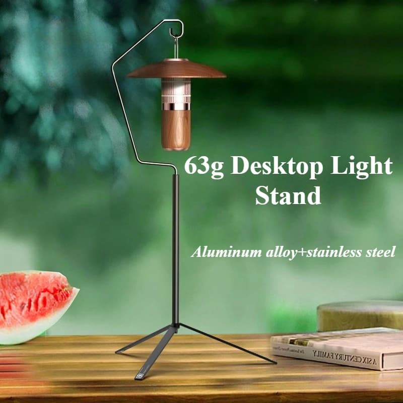 Tripod with small bracket in lightweight portable stainless steel camping for outdoor home