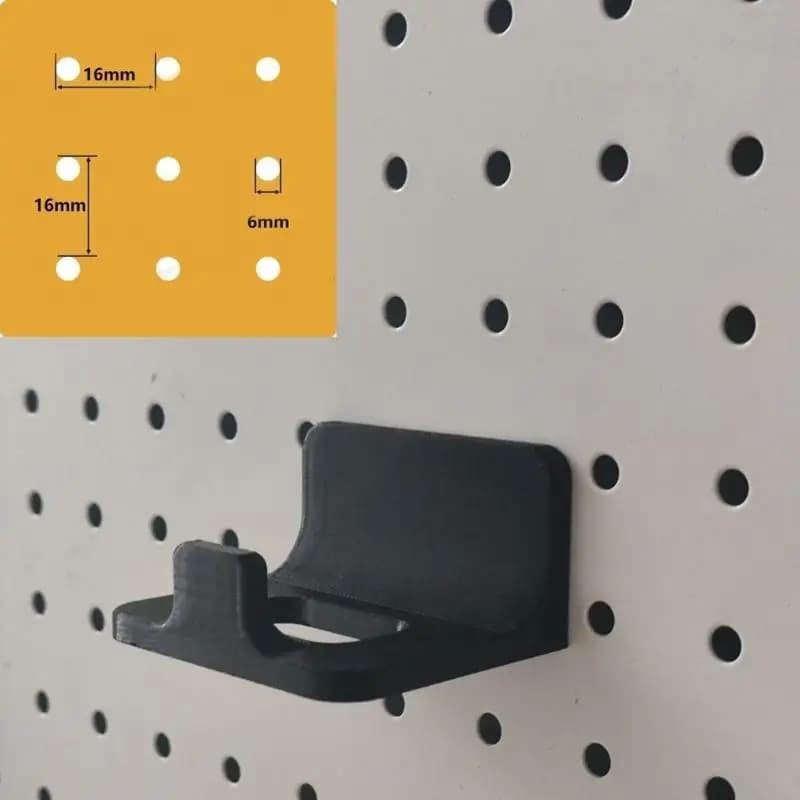 652F Espositore Organizzatori archiviazione Gancio controller per pannello forato supporto SKADIS