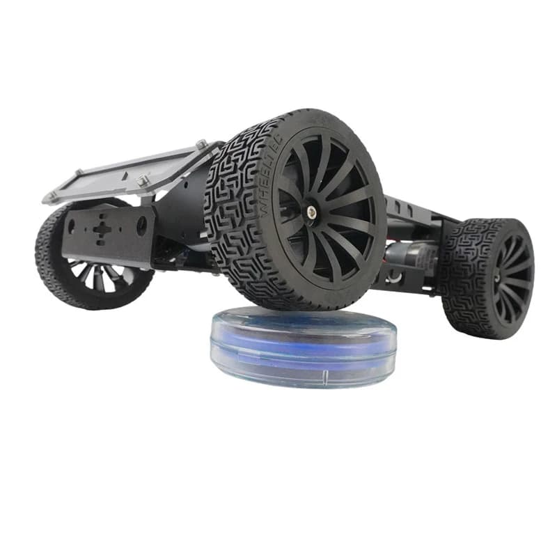Robot Carro Armato RC in Metallo con Ruote in Gomma da 15 kg, Chassis per Arduino Raspberry Pi, Kit Fai-da-te con Motore e Controller PS2, Robot Programmabile