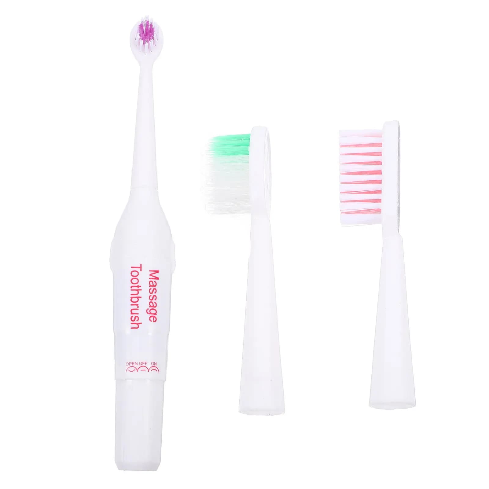 2 Spazzolini Elettrici Professionali per Animali Domestici, Pulitore Dentale a Ultrasuoni, Cura Dentale, Colore Casuale