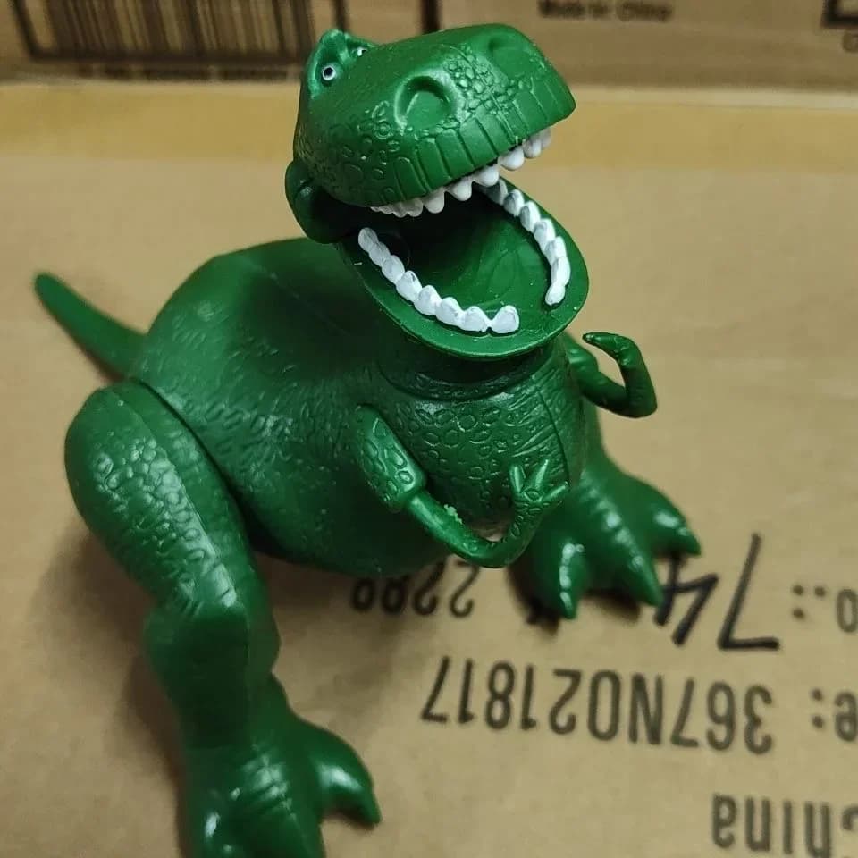 22cm Hot Cartoon Toy Story 4 Rex Green Dinosaur PVC Action Figure Movable Legs Mini Model Doll Collectible Toys Festival Gifts