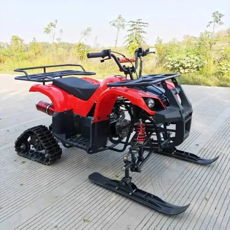 Factory Hot Selling Playground snowmobile Small sled motorcycle Electric ice skating