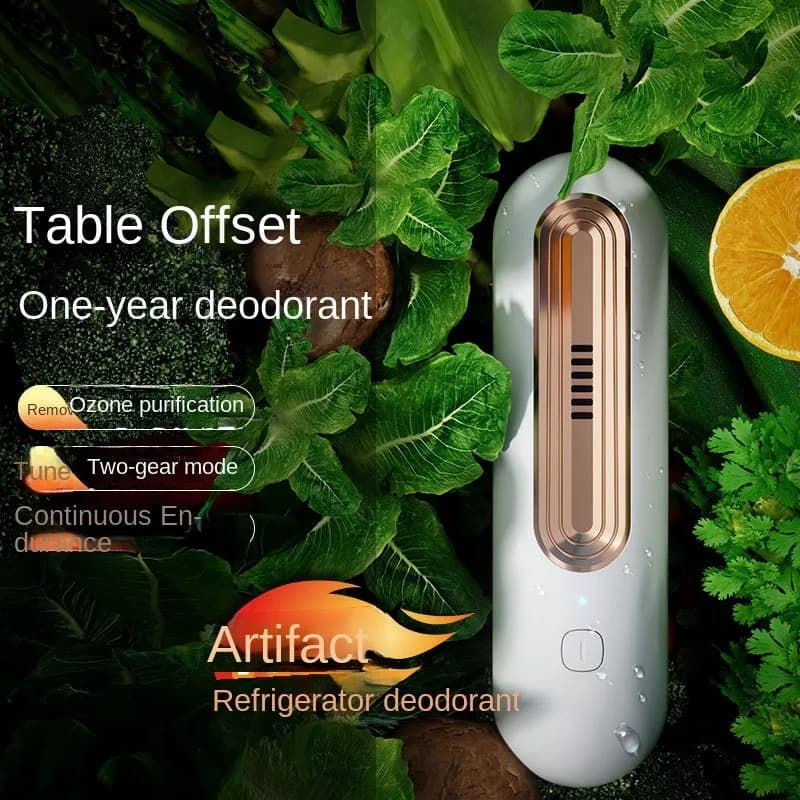 Deodorante per frigorifero Purificatore d'aria Deodorante per frigorifero Scaffale per alimenti Estensore di vita Rimuovi fumo Toilette per animali domestici Odore Guardaroba per auto