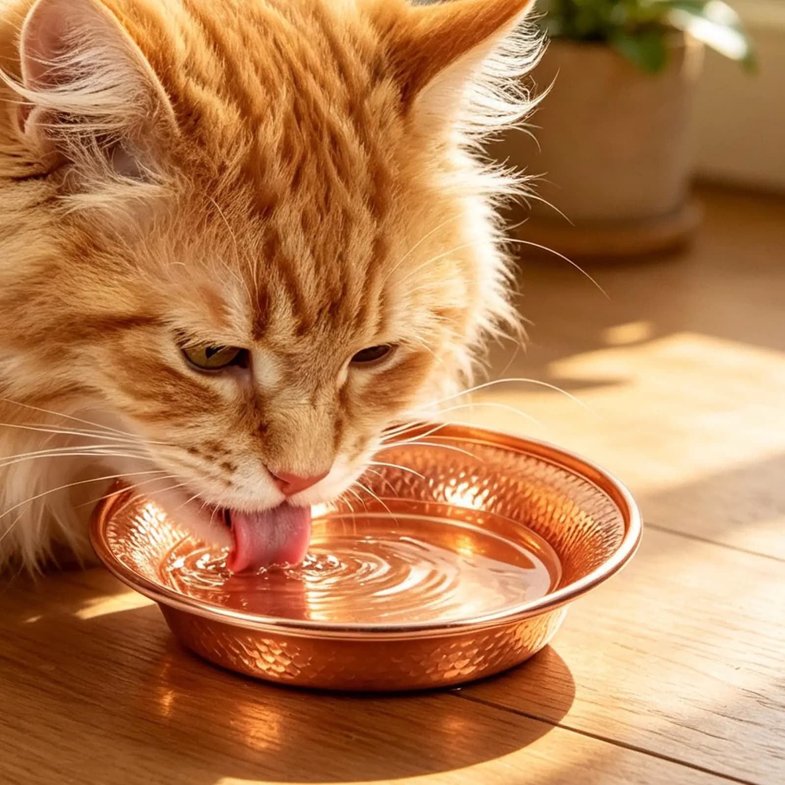 Metal Dog Bowl Non-Slip Wide Opening Textured Round Cat Food Bowls Water Dish For Puppy Kitten Home Cage Kennel Yard Pet Store