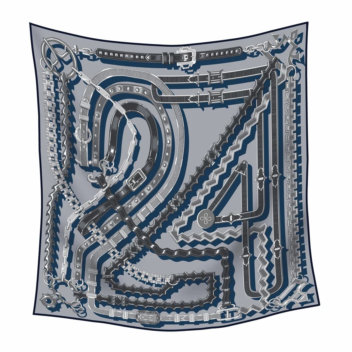 Luxury Cashmere Silk Scarf 90cm Neck Head Accessories Women Square Hand Rolled Bandanas Christmas Mother Lover Gift