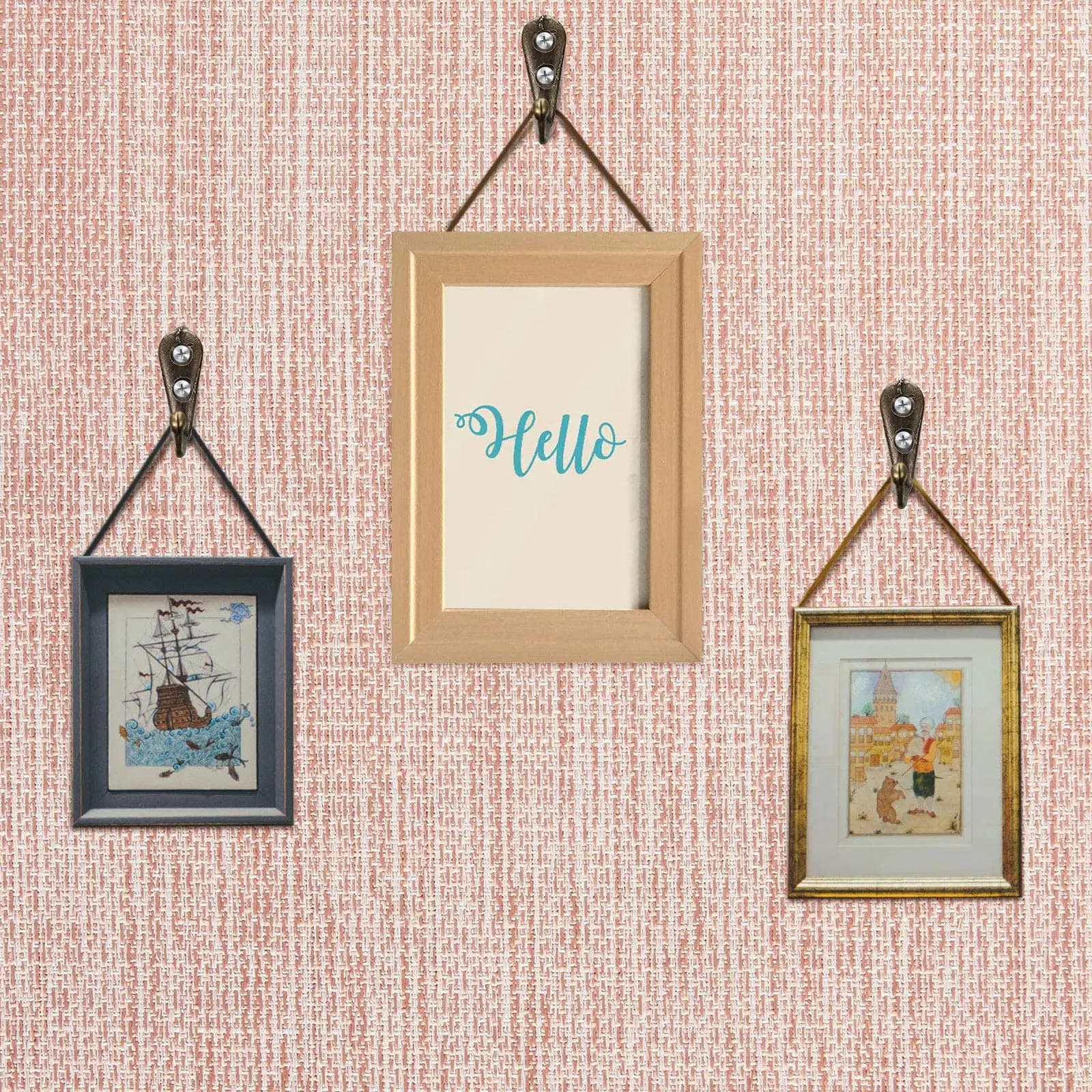 24Pcs Vintage Wall Mounted Coat Hooks Rust Resistant Metal Hangers Space Saving for Hall Bedroom Bathroom Coat Hook