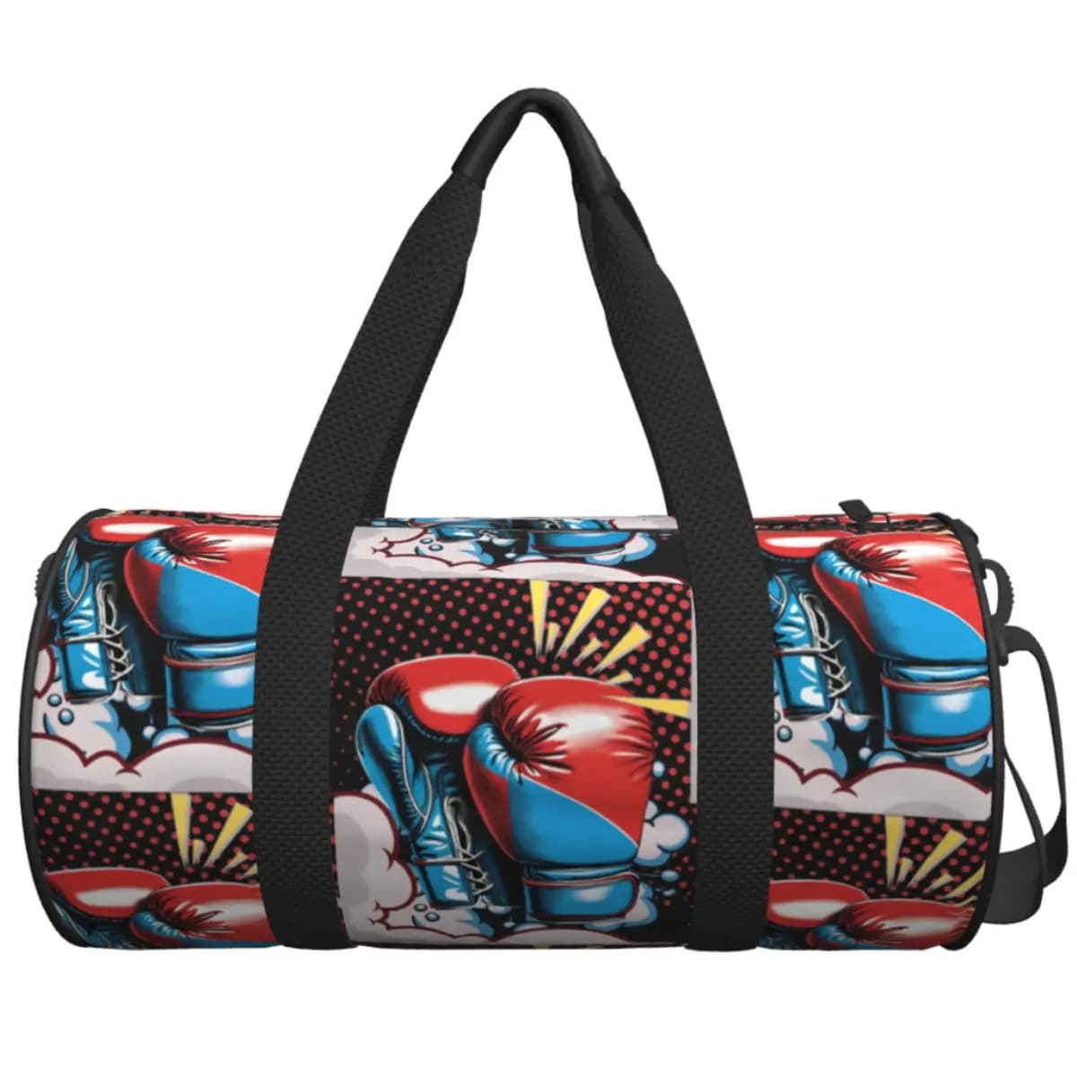 Pop Art-bayingimg Boxing Gloves Gym Bags Sports Swimming Bags Couple design with shoes Colorful fitness bag Handbags