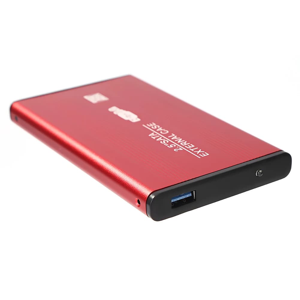 Aluminum Alloy 2.5 inch External Disk Case Box External Hard Disk for PC HDD SSD Box USB SATA3.0 Hard Drive Disk 6GB