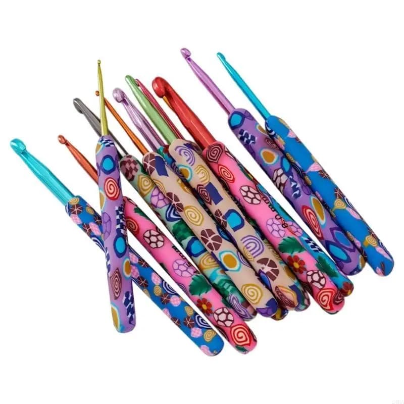 12 Pcs Crochet Needle 2.0-8.0mm Crochet Hook Set Knitting Needle for Handicrafts