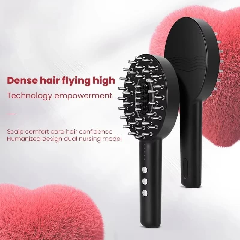 Nuovo design Laser Pettine per la crescita dei capelli Impermeabile EMS RF Testa Massaggiatore per cuoio capelluto per piastra per capelli Dispositivo per la ricrescita dei capelli