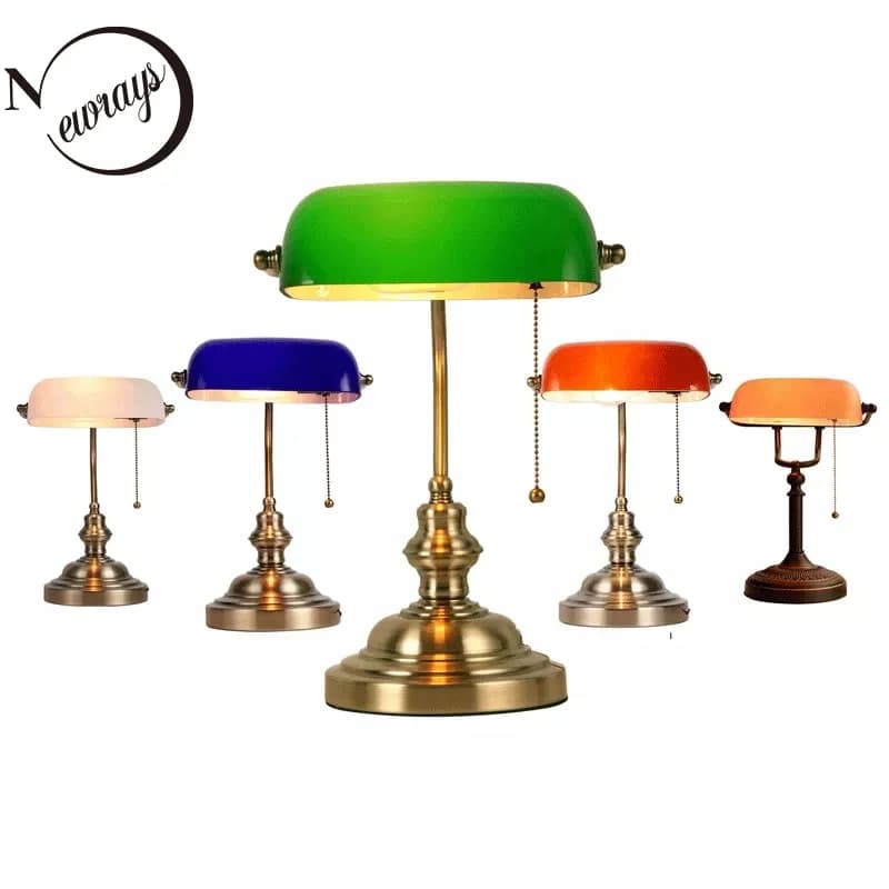 Table lamp table lamp table lamp glass counter lamp switch with zipper for bedroom house stuy restaurant library night lamp for office