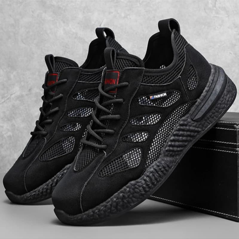 Breathable cave shoes new spring summer men's comfortable shoes simple for leisure sports with soft bottom men's slip