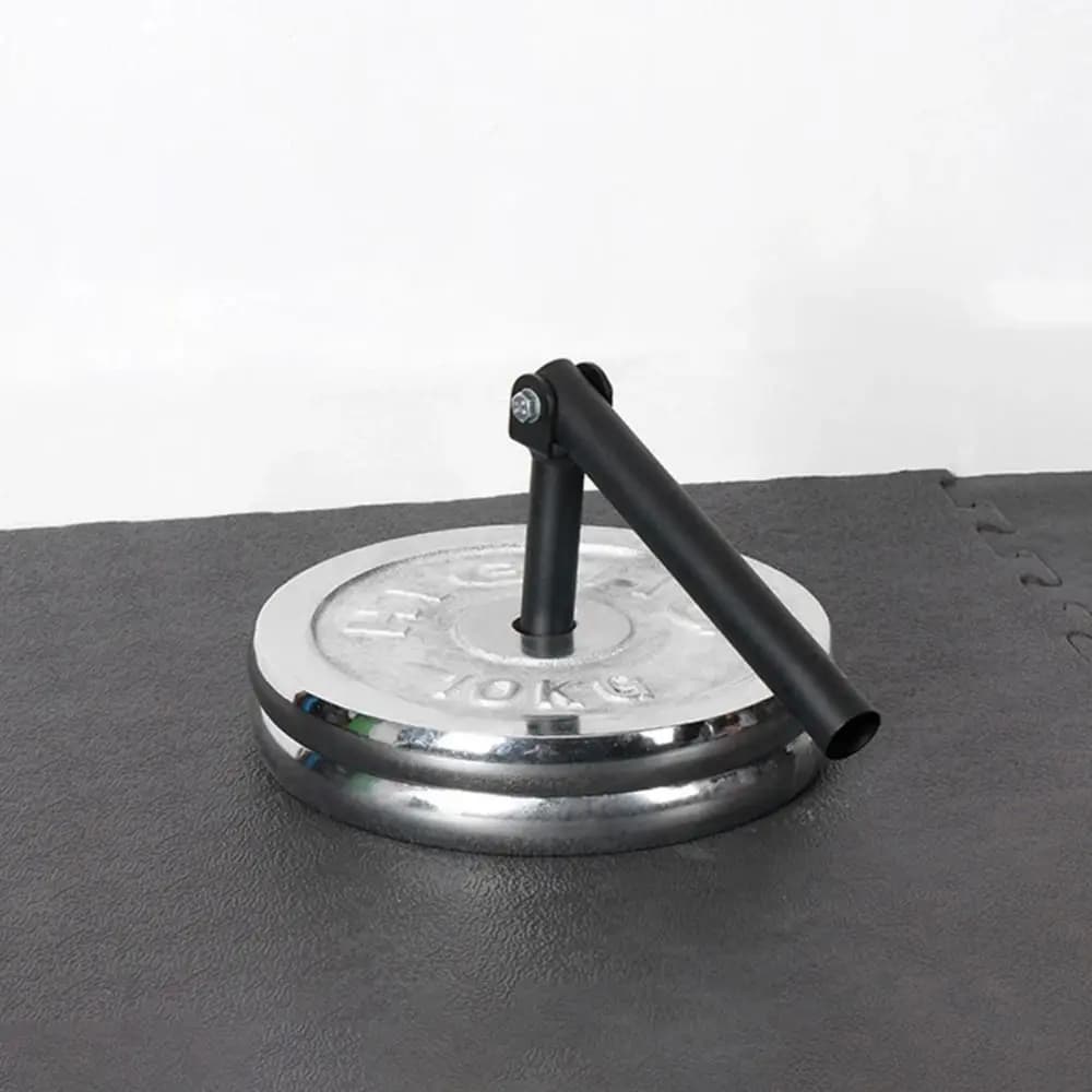Multifunctional Swivel Weight Plate Holders Easy To Install Sturdy T Bar Row Safety Compact Landmine Handles Workout