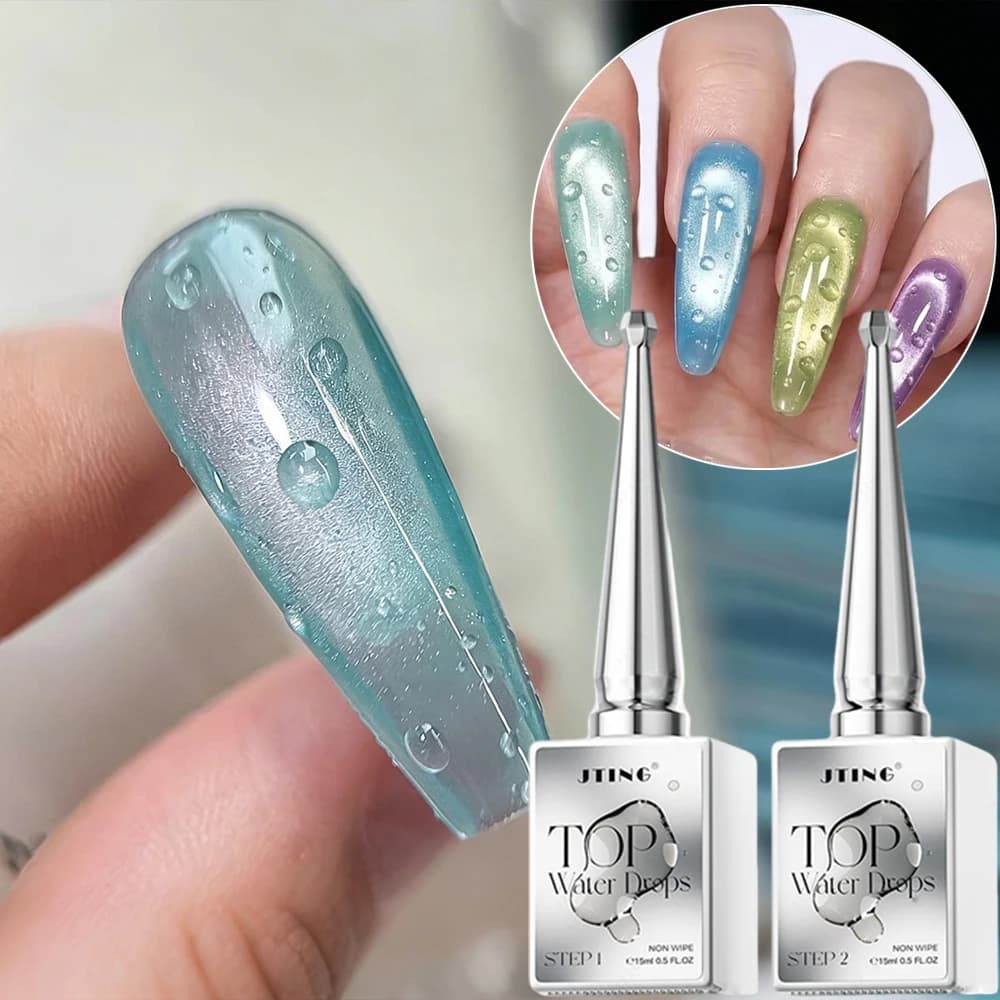 New Gel Nail Polish 15ml Water Drop Effect, 3D Crystal Effect, UV Estivo Effect Water Bubbles # -