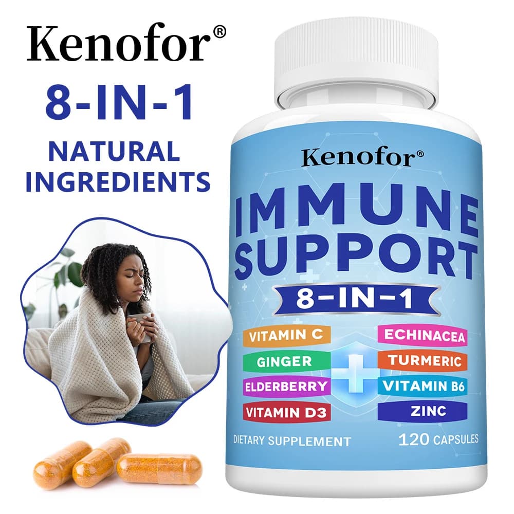 Zinc, with Vitamin C, D3 Supplement - Joint Support, Immune Support, Antioxidant Supplements