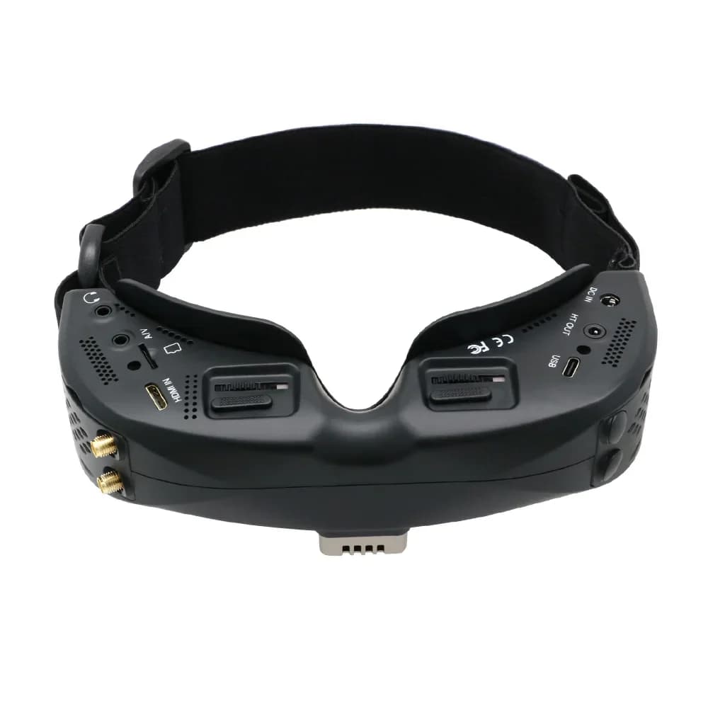 Glasses FPV SKYZONE SKY04X PRO OLED 48CH 5.8G with Receiver Steadyview 1920X1080 DVR, Head Tracker and Fan for Racing drones and RC aircraft