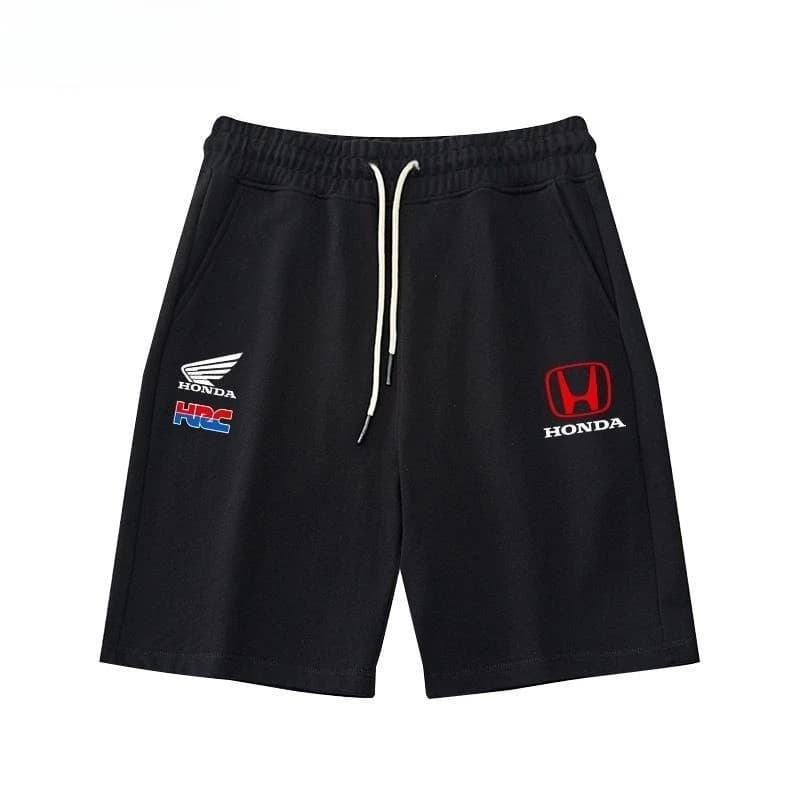 Pantaloncini da uomo e da donna Honda Pantaloncini da appassionati di motociclette HRC Pantaloni sportivi casual da bicicletta nuovi estivi Pantaloni sportivi