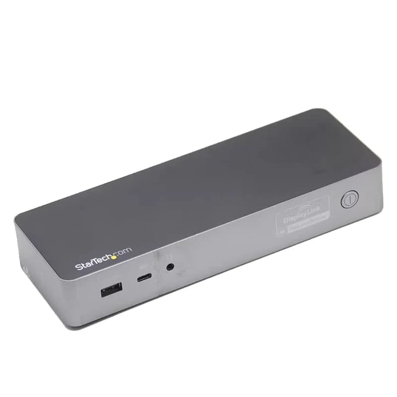 Docking station per collegamento display universale per computer Supporta alimentatore PD da 100 Watt Doppio 4k60 Hz M1/2/3Mac