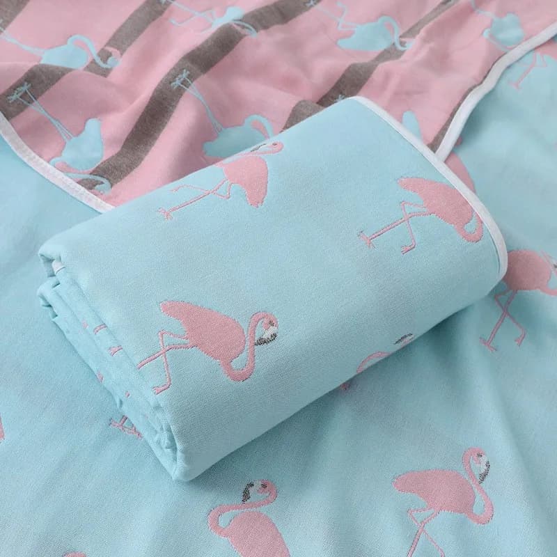 6-layer baby blanket 100% cotton muslin baby band baby dressing band for babies bed linen for babies covered for infants adult bed linen