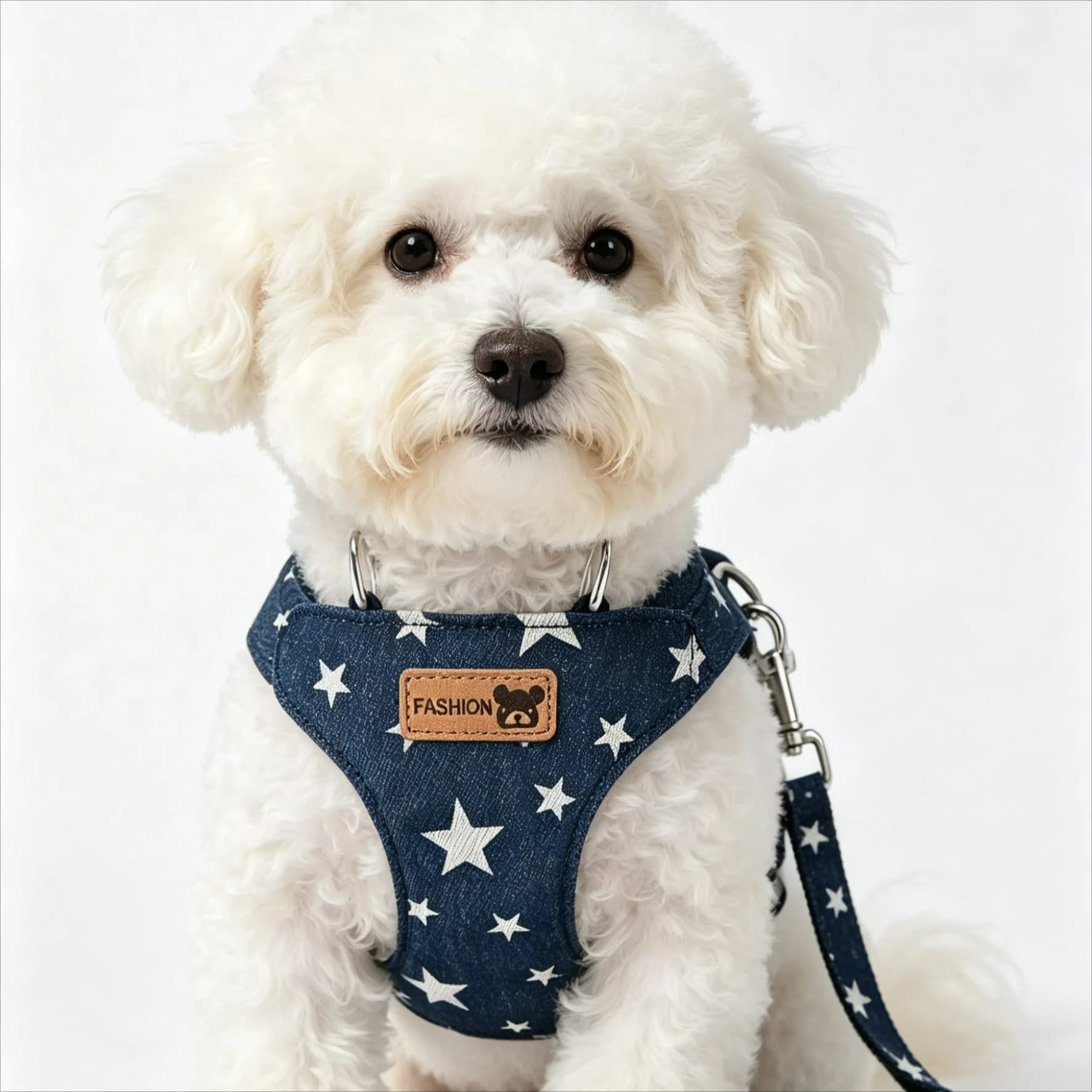 Pet Products Adjustable Dog Cats Harness Lead Leash Set Breathable Escape Proof Pet Harness Denim Mesh Pet Vest Dog Accessories