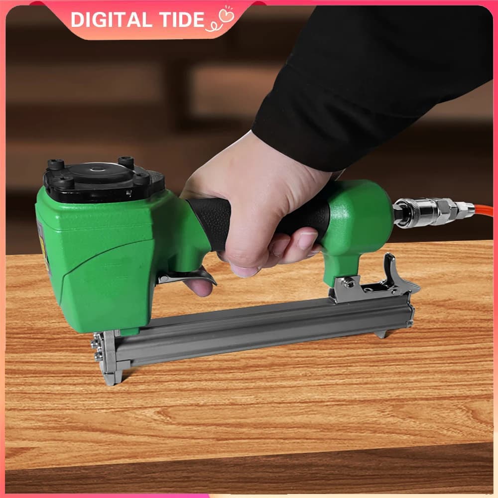 Cucitrice pneumatica per pistola pneumatica per chiodi a U 425K per decorazione/pelle/scarpe