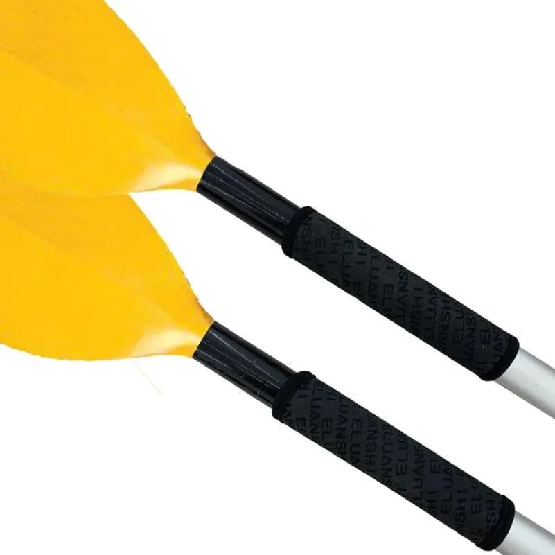 Pagaia per Kayak Divisibile in Lega di Alluminio, Pagaia a Doppia Testa in Plastica, Pagaia per Barca da Pesca, Modello per Adulti
