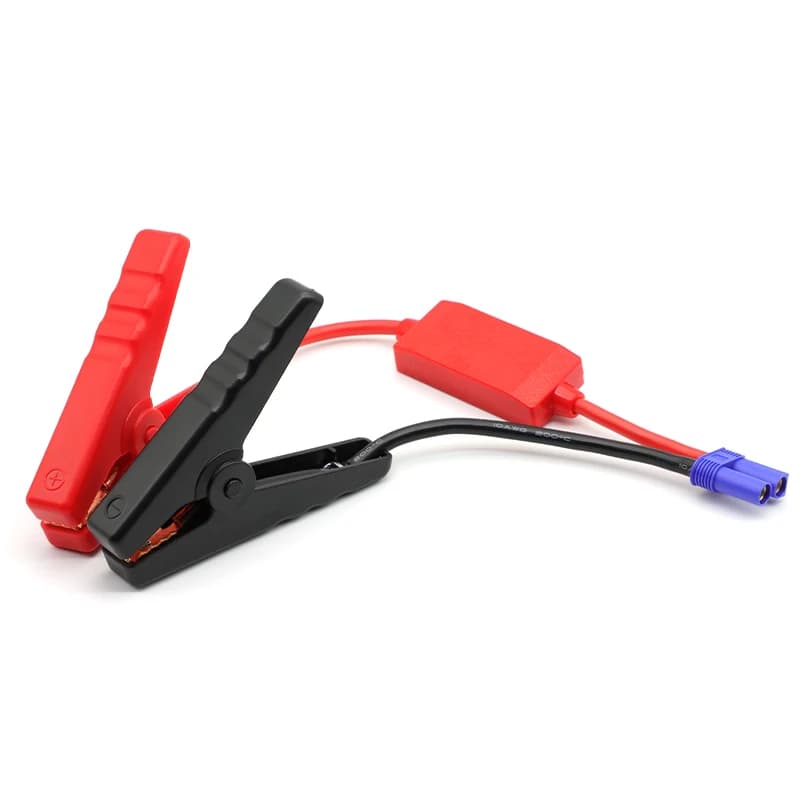 1 pz filo di fuoco clip ponticello cavo connettore EC5 morsetto a coccodrillo batteria booster per auto salto avviamento di emergenza accessori auto
