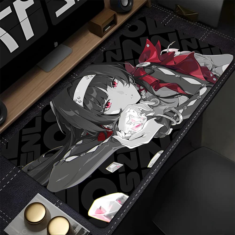 Zenless Zone Zero Astra Yao Tappetino per mouse da gioco Gamer Decorazione desktop Tappetino da scrivania Tappetino per mouse da gioco di grandi dimensioni Tappetino per mouse per computer antiscivolo