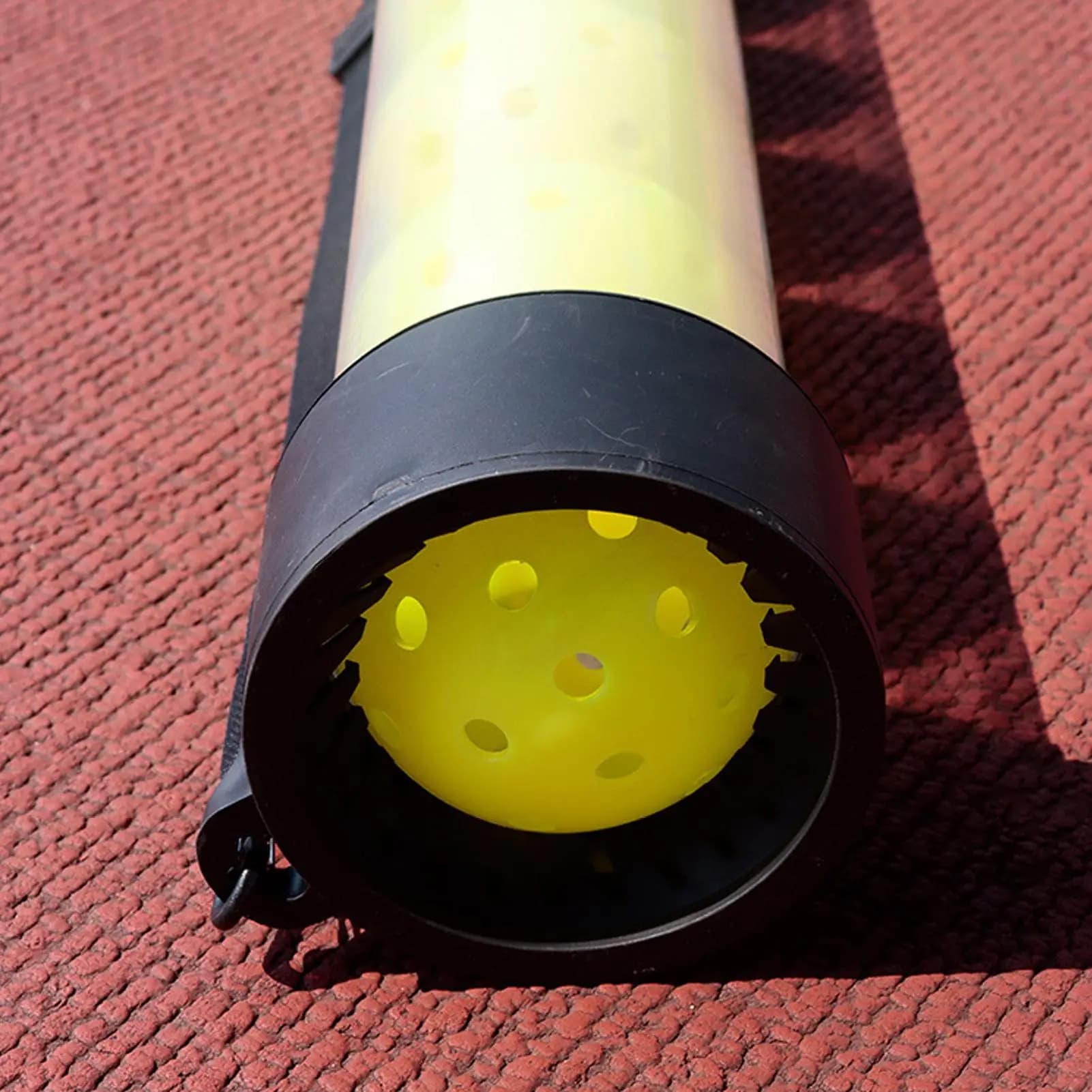 Tubo di raccolta pickleball Raccoglitore di palline da tennis Raccoglitore di pickleball superiore staccabile con tracolla per operatori di guida