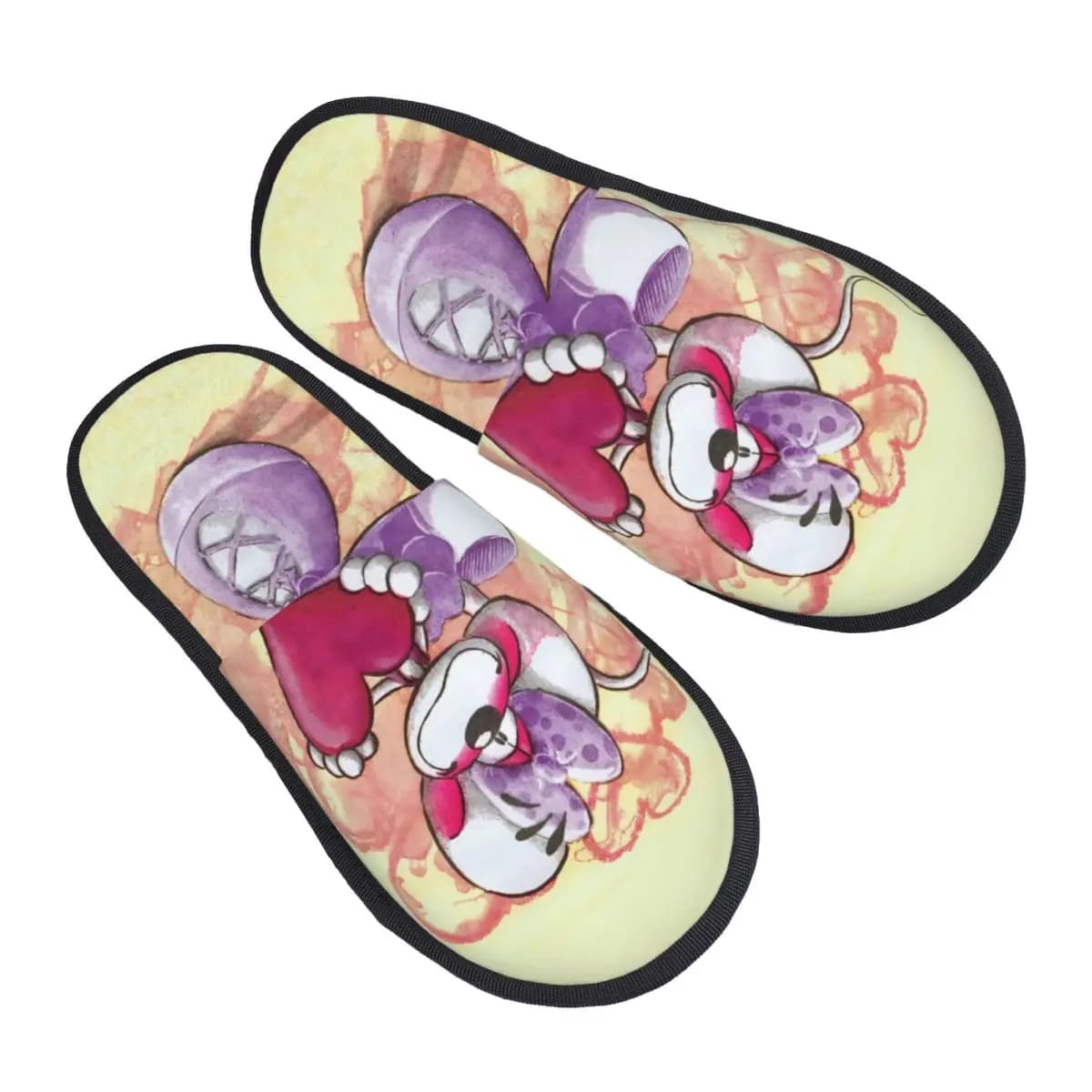 D-Diddles Pantofole da casa Soggiorno Diddl Catoon Pantofole in morbida memory foam antiscivolo