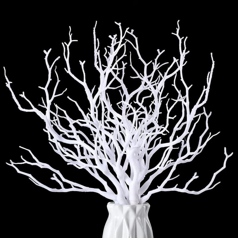 Plastic branch branches of artificial horn shaped tree branches of plants Decorative branch of twigs for decoration of Christmas wedding table at home