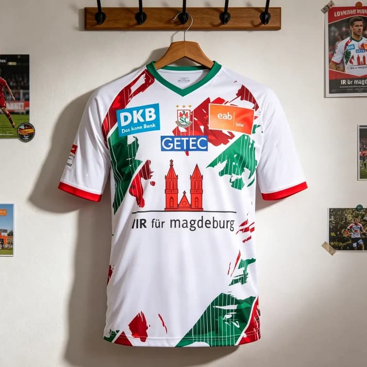 Unisex Jersey T-Shirt SC Magdeburg New Handball Training Top Sportswear Breathable Handball Shirt Beachwear Family Kids Tees