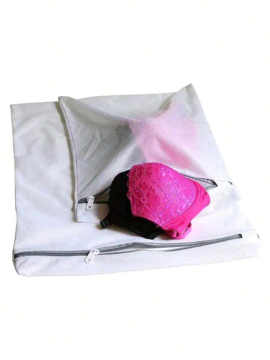 1pc Large Size Laundry Net Bag For Washing Clothes, Shirts, Socks, Stockings, Lingerie, Bras And Underwear, Travel Laundry Bag