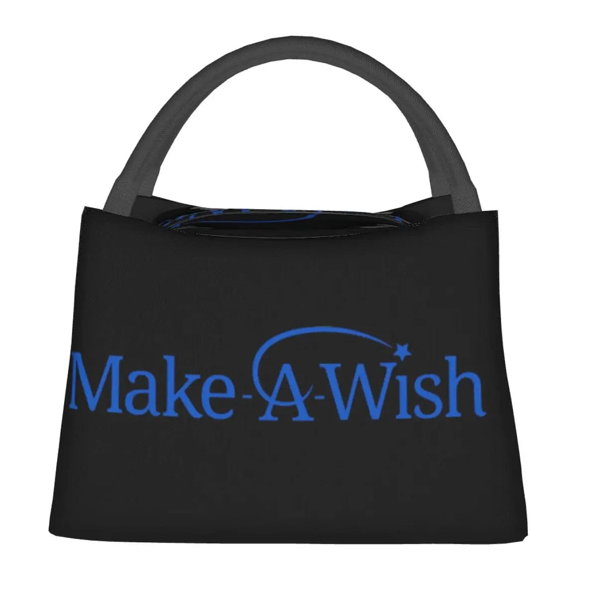 Make A Wish Foundation Of America Insulated Lunch Bag for Women Children Leakproof Food Boxes Thermal Lunch Box Tote