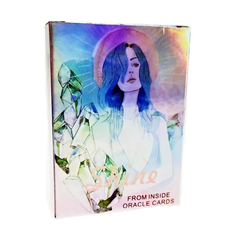 Shine From Inside Oracle Cards divinazione feste di intrattenimento carte da gioco da tavolo