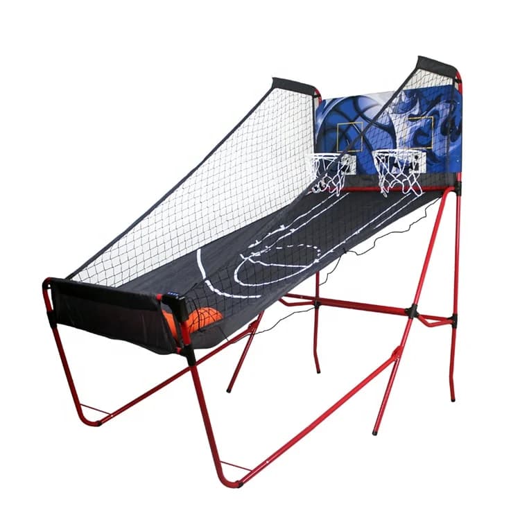 Ultimate Design Indoor Foldable Arcade Basket Shooting Machine Quick and Easy Installation for Practice